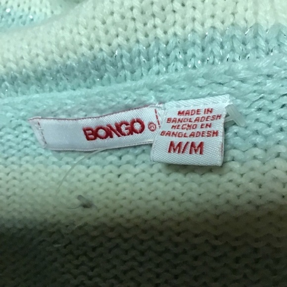 Retro Bongo Y2K sparkley striped sweater - Picture 2 of 8